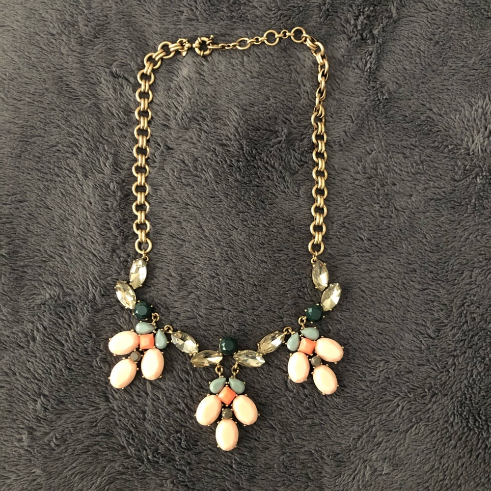 J.Crew Bauble Necklace- Gold